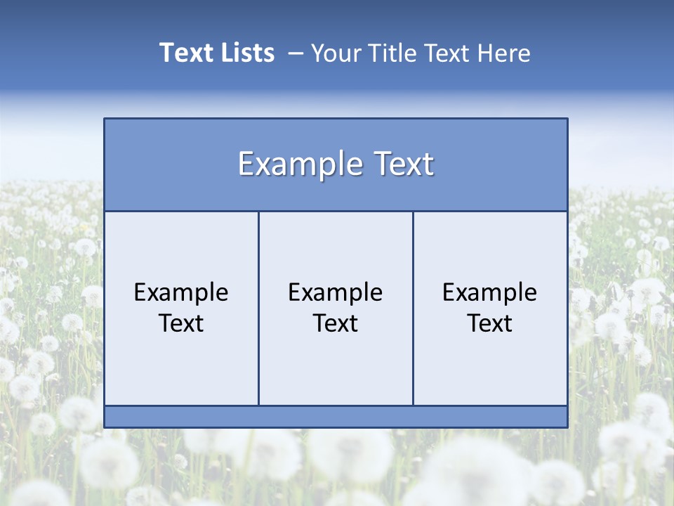 Campo Flores PowerPoint Template