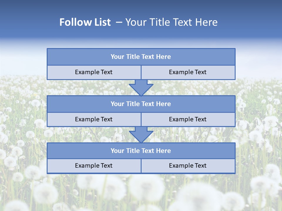 Campo Flores PowerPoint Template
