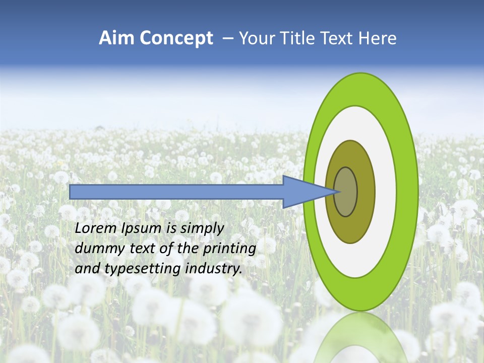 Campo Flores PowerPoint Template