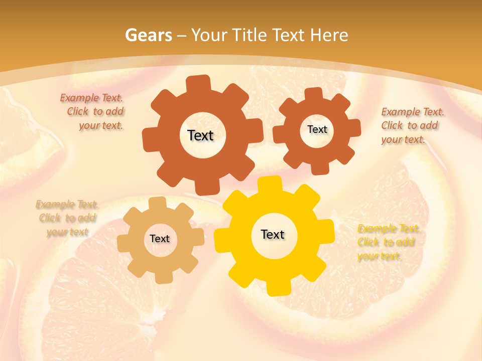Food Background Health PowerPoint Template