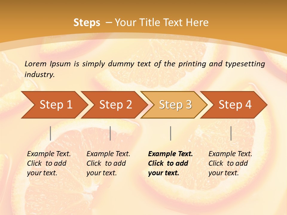 Food Background Health PowerPoint Template