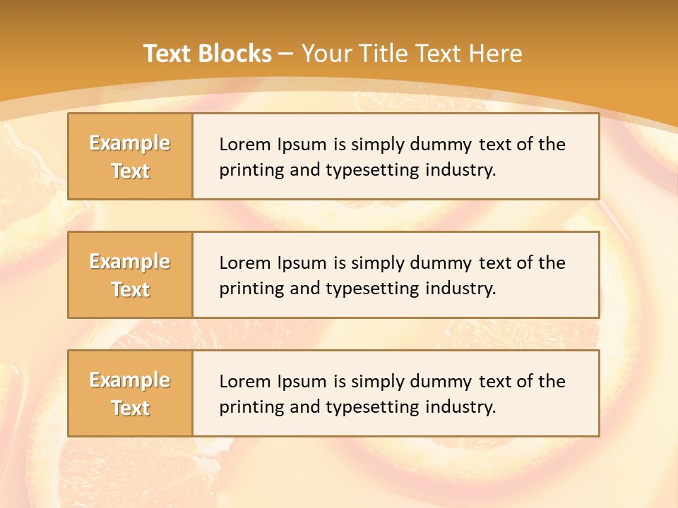 Food Background Health PowerPoint Template