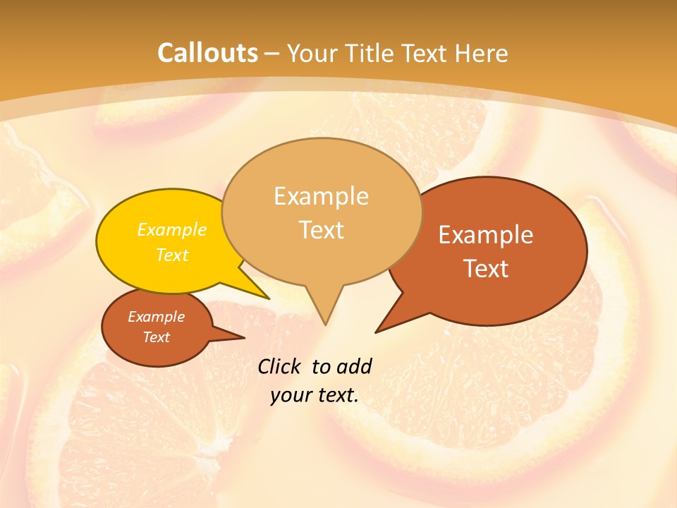 Food Background Health PowerPoint Template