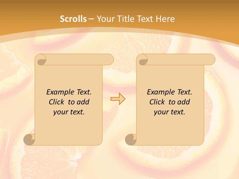 Food Background Health PowerPoint Template