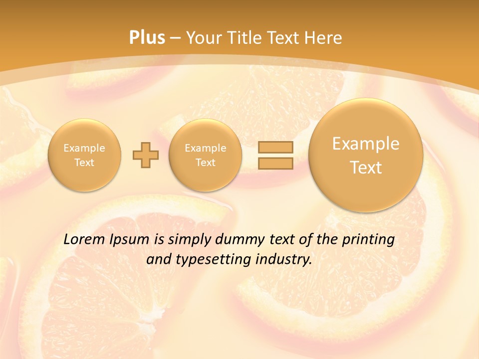 Food Background Health PowerPoint Template