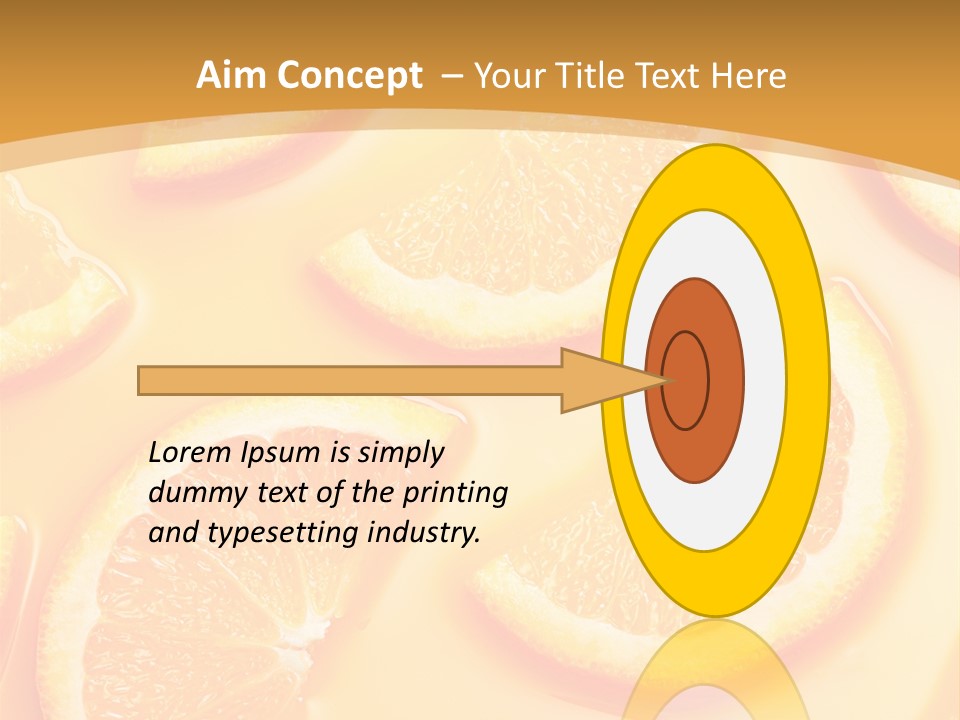 Food Background Health PowerPoint Template