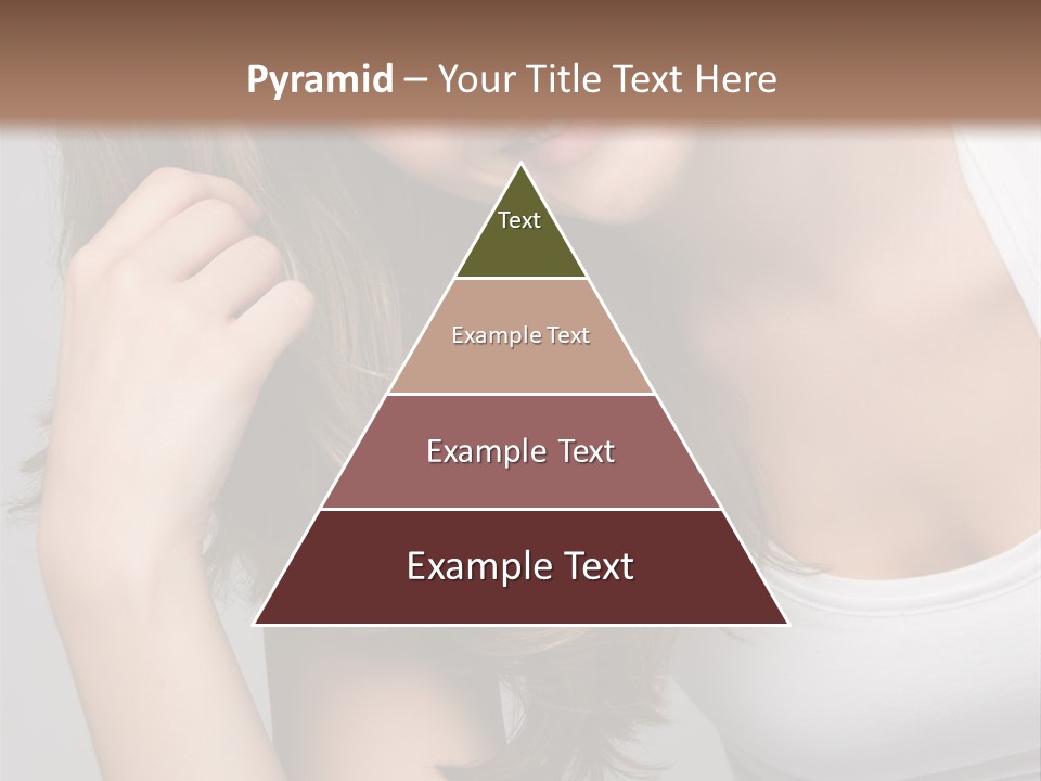 Beautiful Hair Color PowerPoint Template