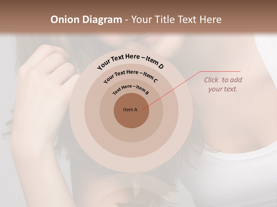 Beautiful Hair Color PowerPoint Template