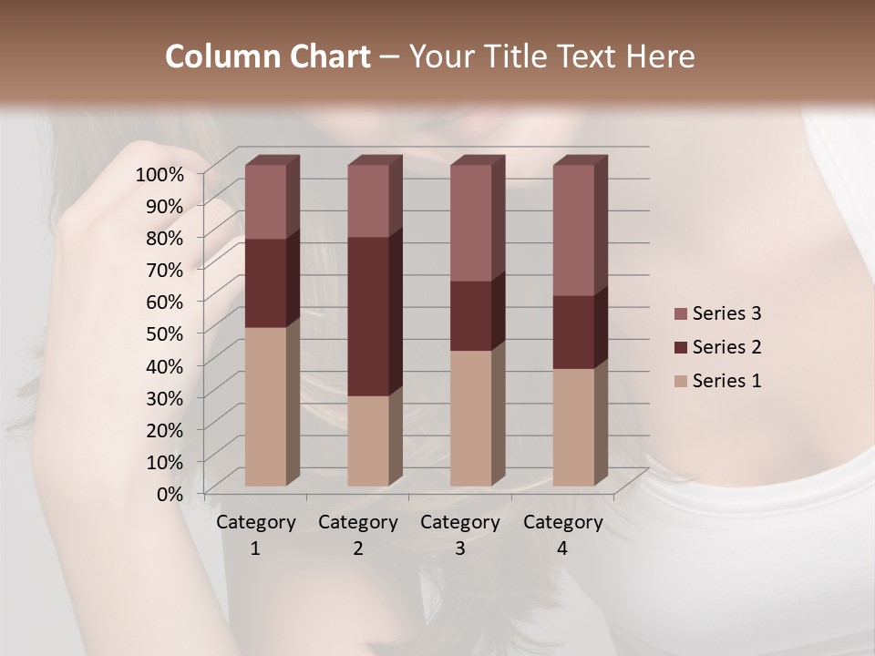 Beautiful Hair Color PowerPoint Template