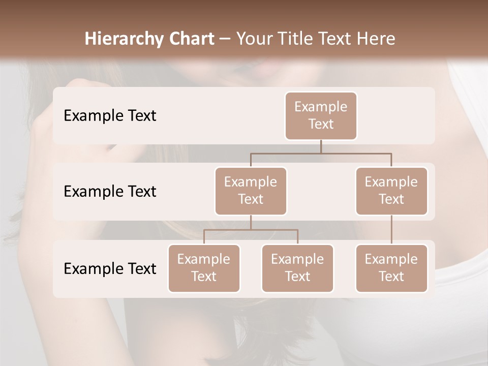 Beautiful Hair Color PowerPoint Template