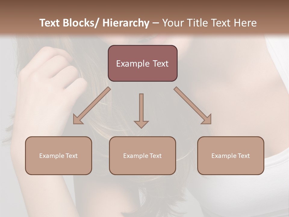 Beautiful Hair Color PowerPoint Template