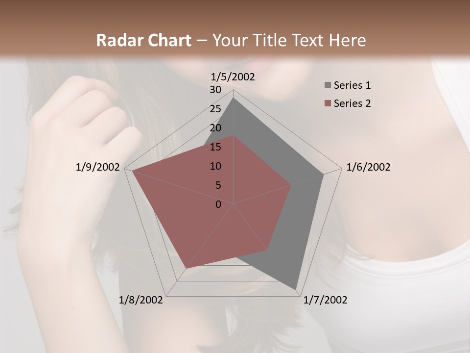Beautiful Hair Color PowerPoint Template