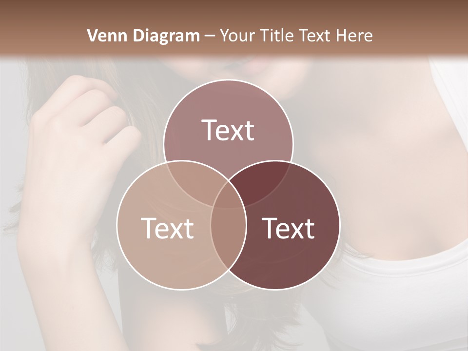 Beautiful Hair Color PowerPoint Template
