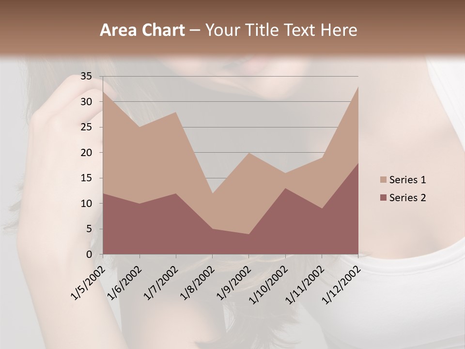 Beautiful Hair Color PowerPoint Template