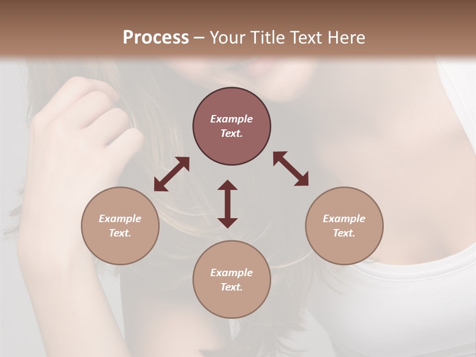 Beautiful Hair Color PowerPoint Template