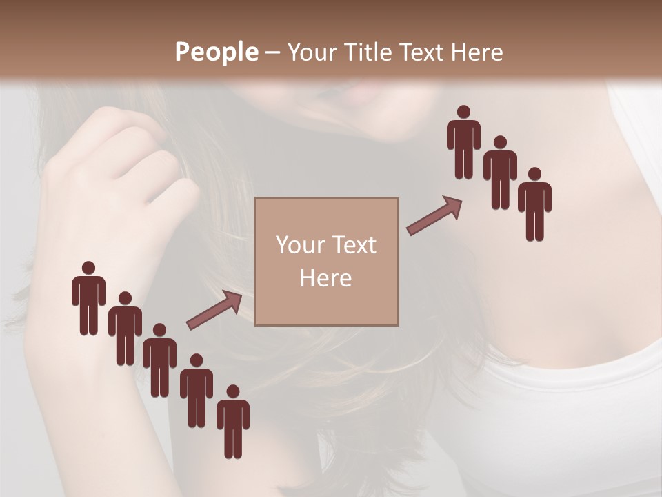 Beautiful Hair Color PowerPoint Template