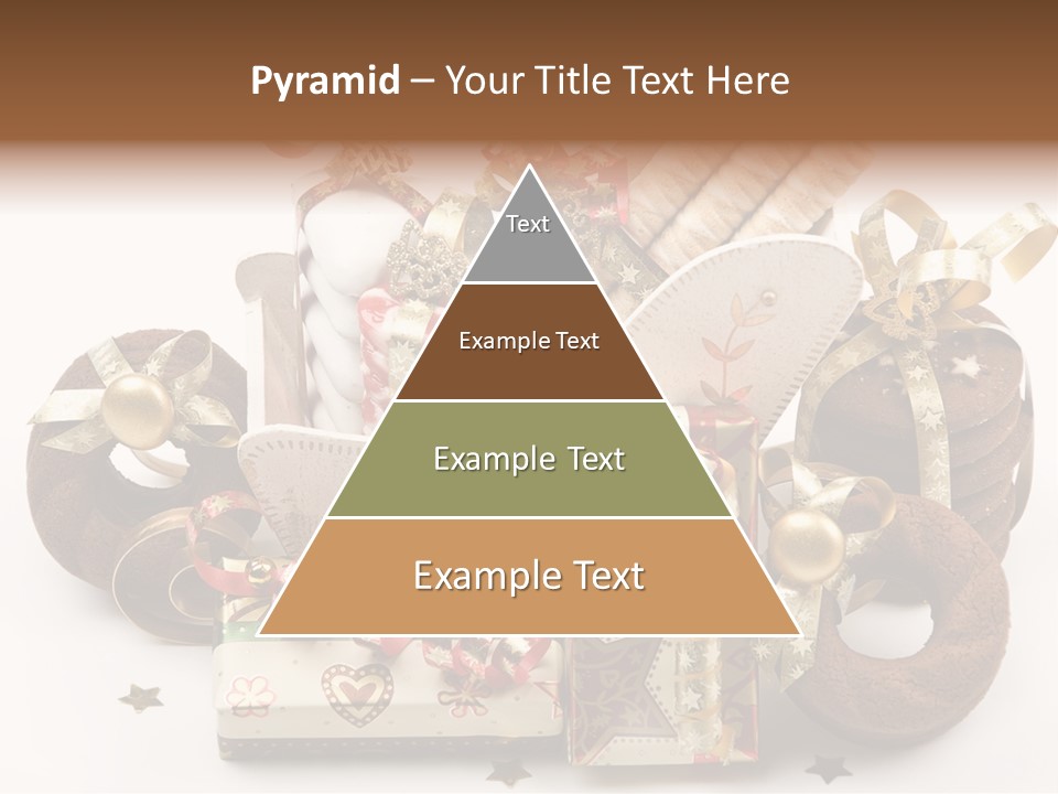 Event Jewelry Golden PowerPoint Template