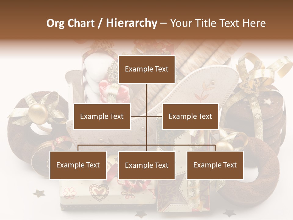 Event Jewelry Golden PowerPoint Template