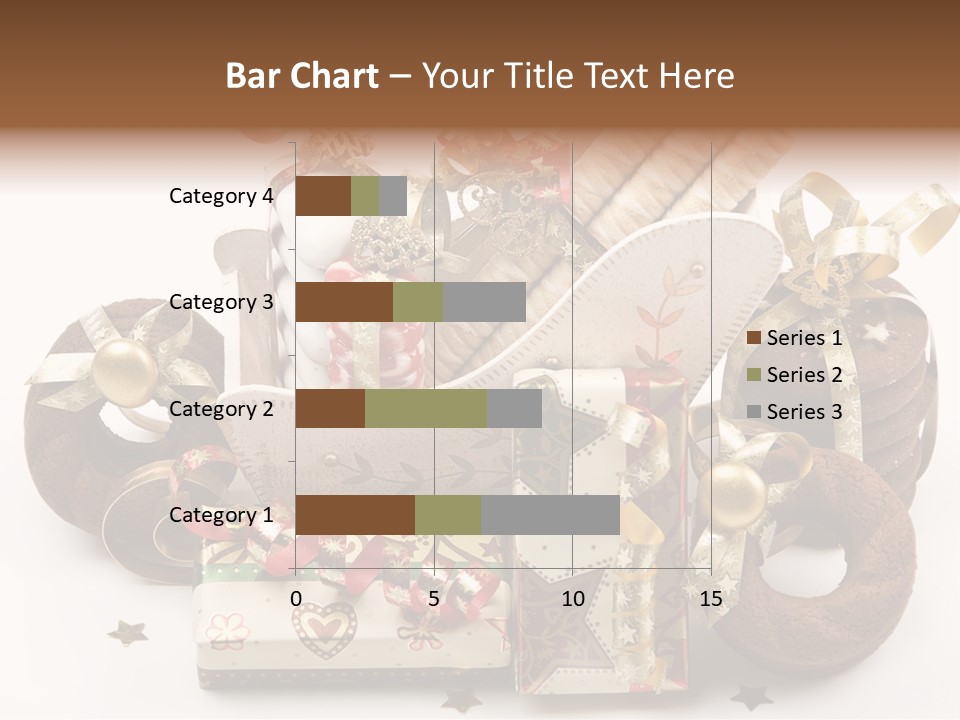 Event Jewelry Golden PowerPoint Template