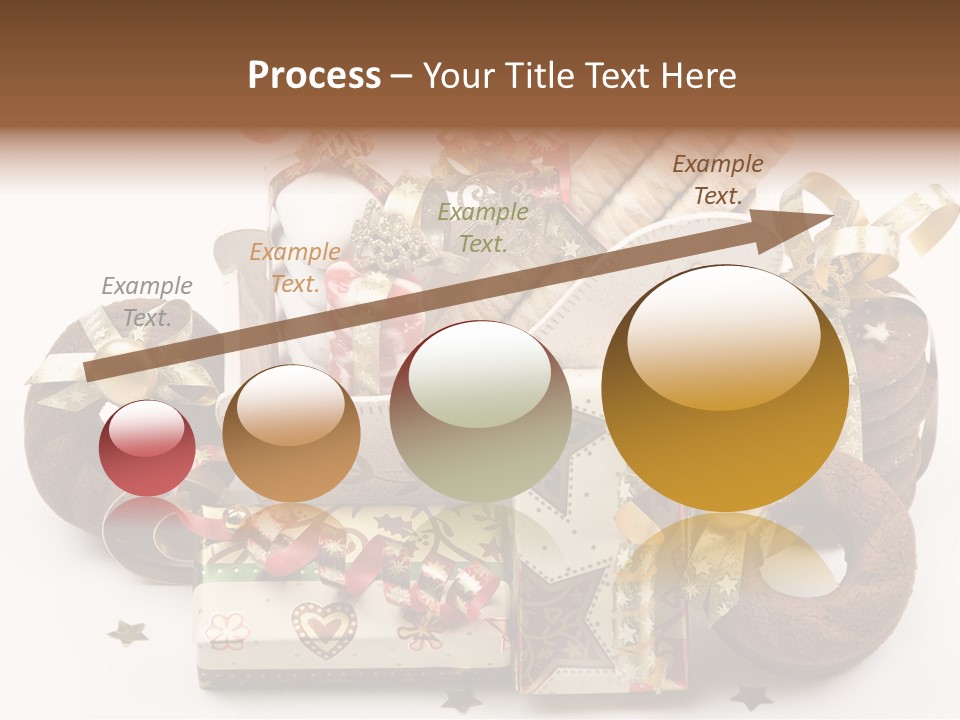 Event Jewelry Golden PowerPoint Template