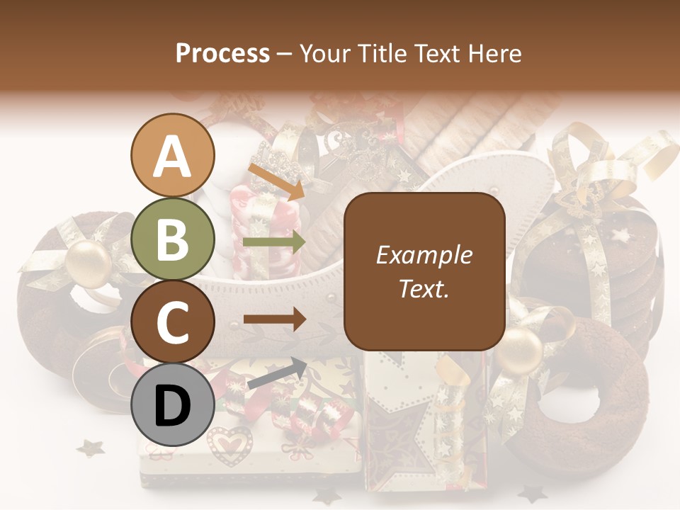 Event Jewelry Golden PowerPoint Template