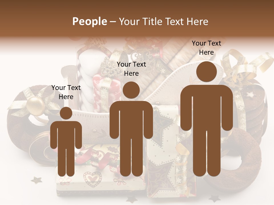 Event Jewelry Golden PowerPoint Template