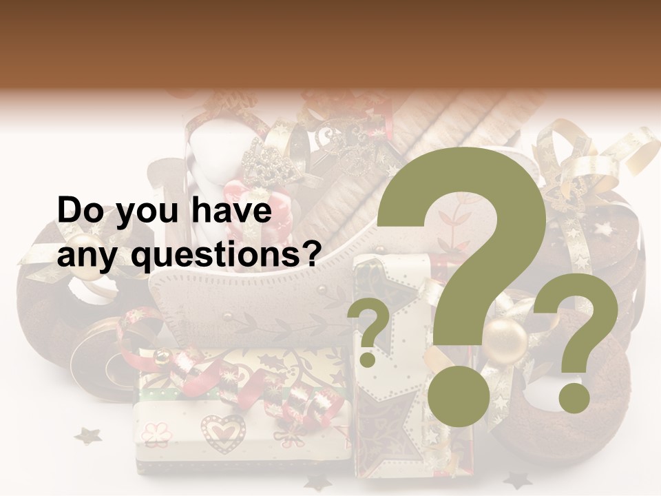 Event Jewelry Golden PowerPoint Template