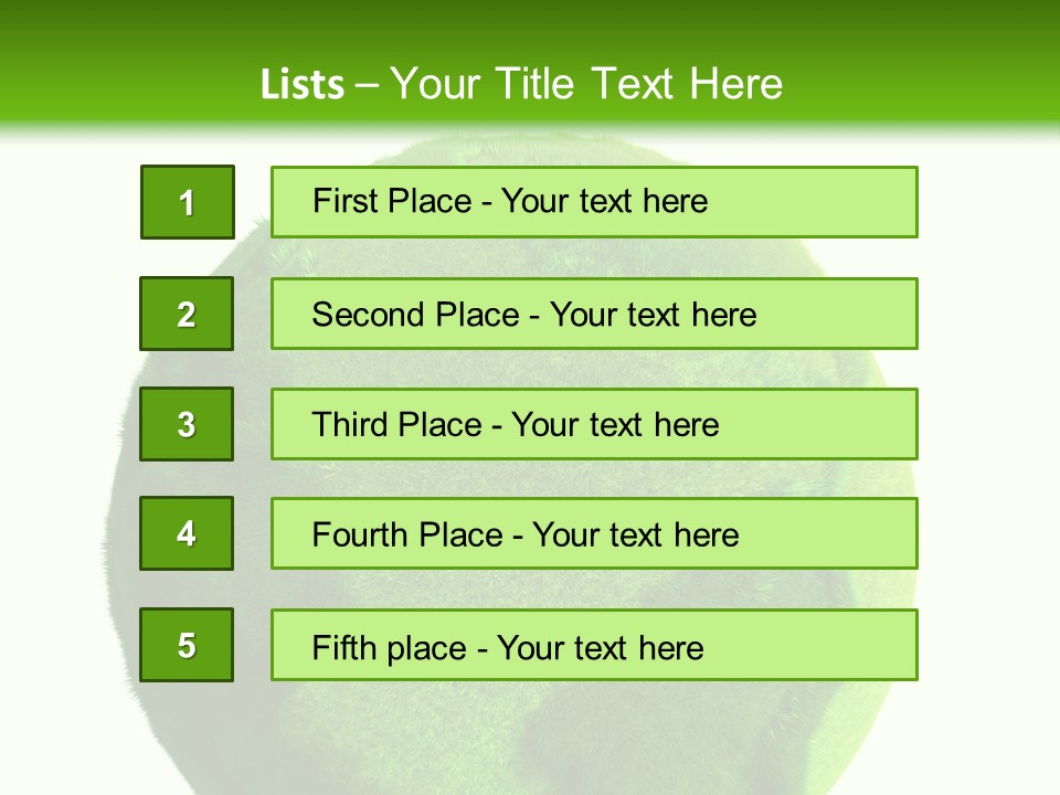 Earth Day 2012 PowerPoint Template