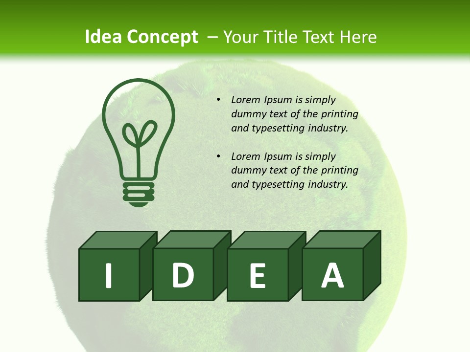 Earth Day 2012 PowerPoint Template