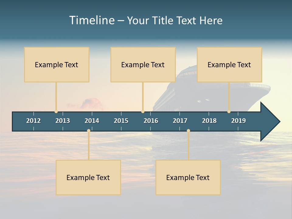 Lifestyle Beach Exotic PowerPoint Template