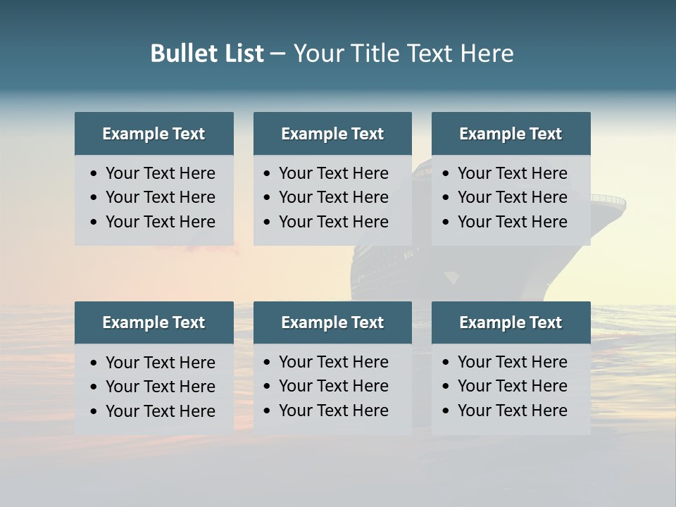 Lifestyle Beach Exotic PowerPoint Template