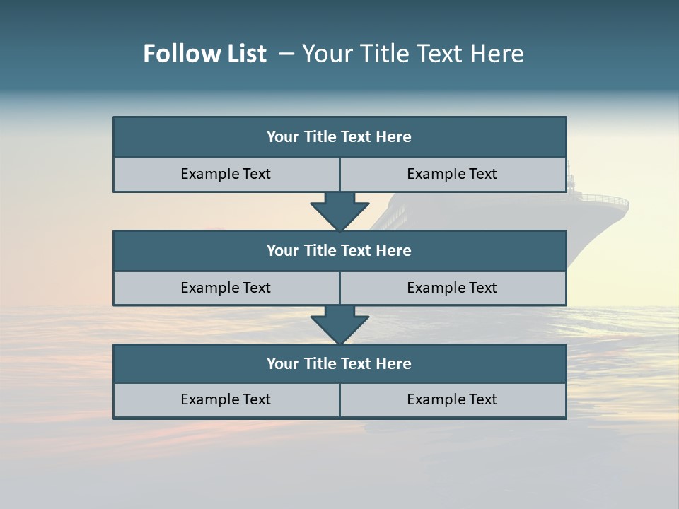 Lifestyle Beach Exotic PowerPoint Template