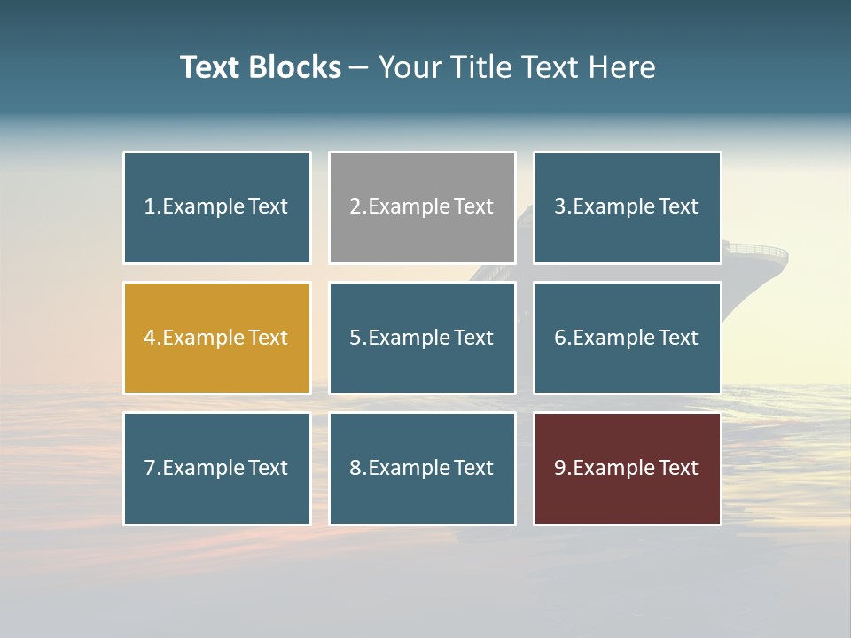 Lifestyle Beach Exotic PowerPoint Template