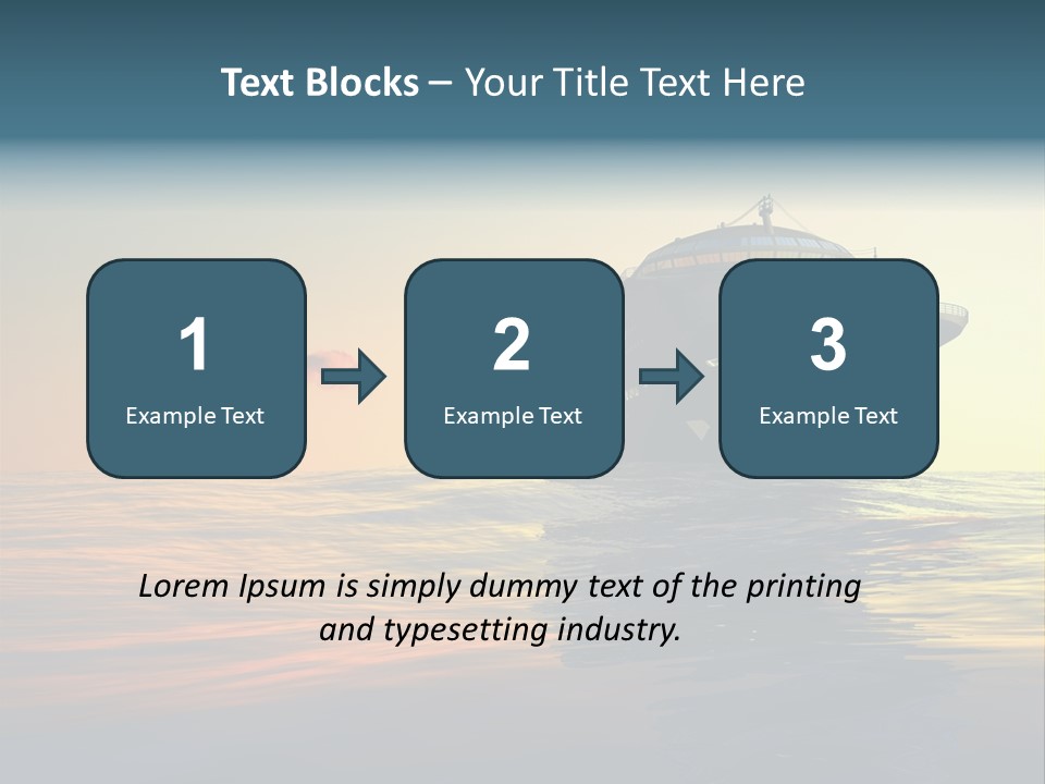 Lifestyle Beach Exotic PowerPoint Template