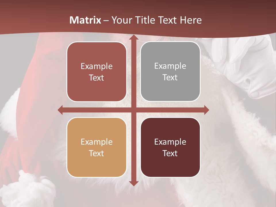 Ho Ho Santa PowerPoint Template