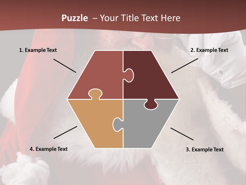 Ho Ho Santa PowerPoint Template