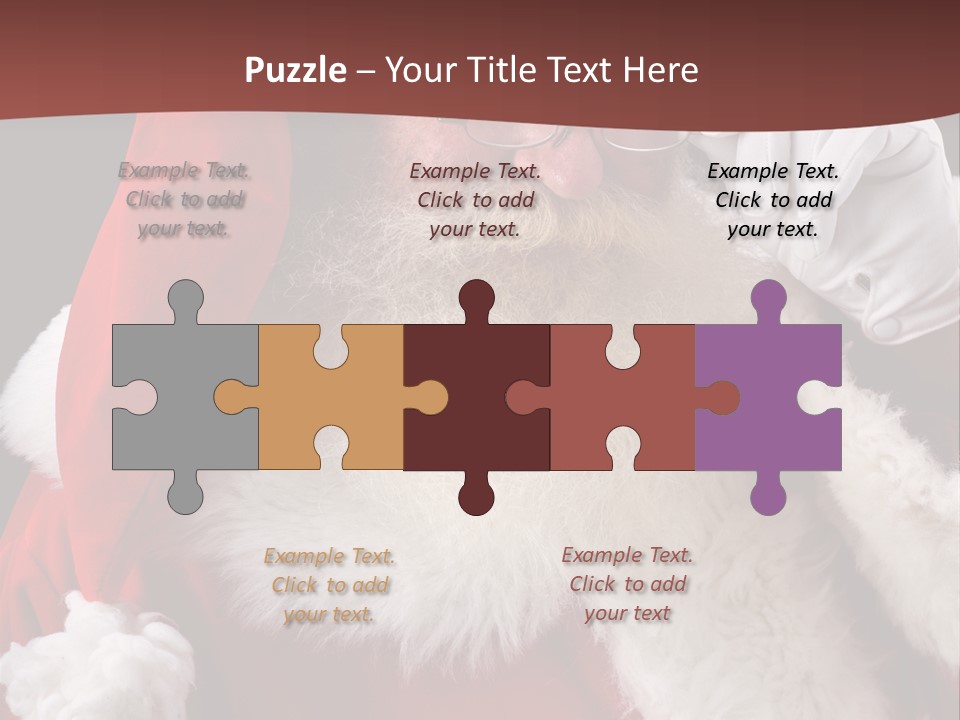 Ho Ho Santa PowerPoint Template