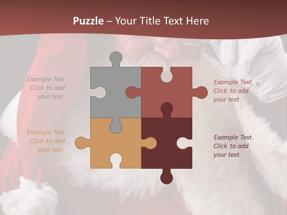 Ho Ho Santa PowerPoint Template