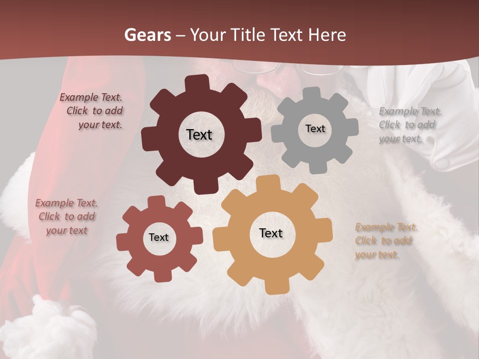 Ho Ho Santa PowerPoint Template