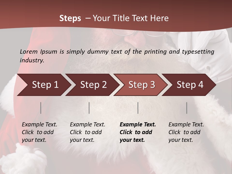 Ho Ho Santa PowerPoint Template