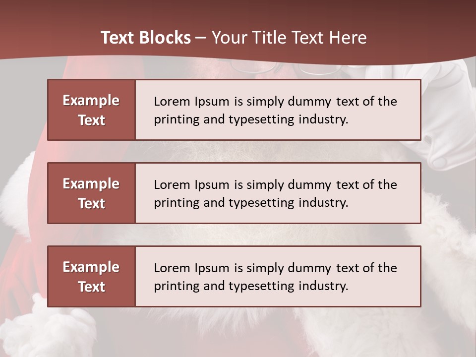 Ho Ho Santa PowerPoint Template