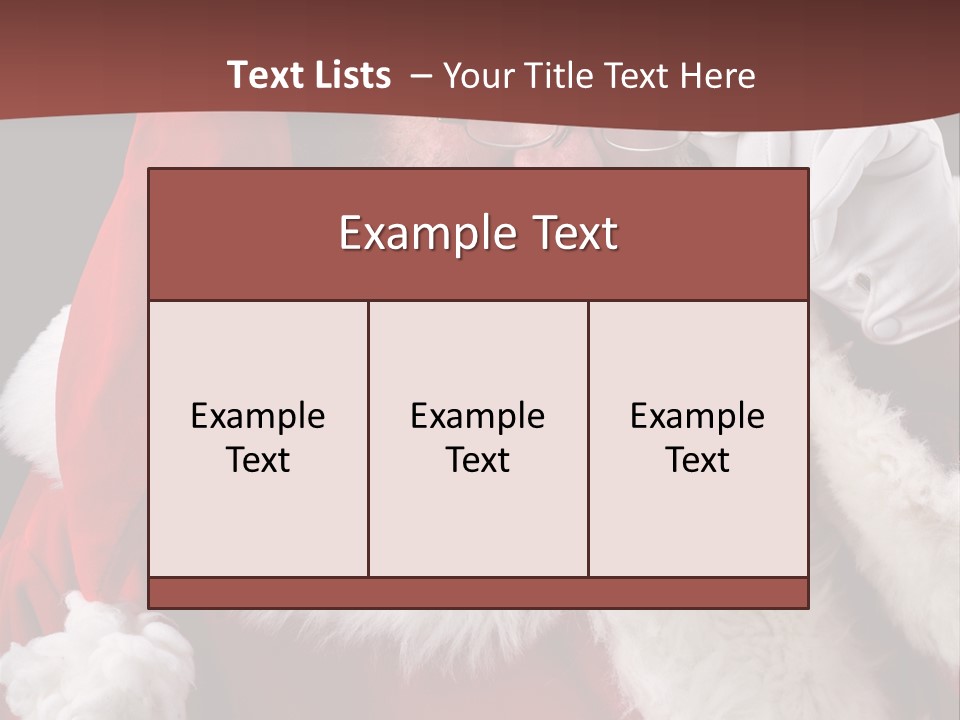 Ho Ho Santa PowerPoint Template