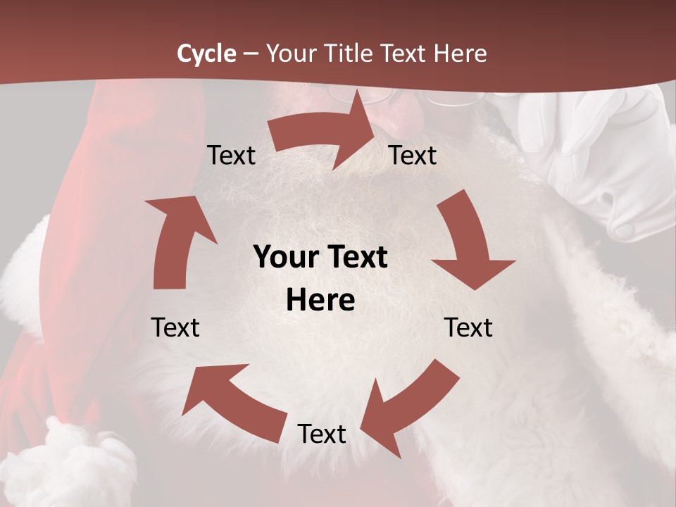 Ho Ho Santa PowerPoint Template