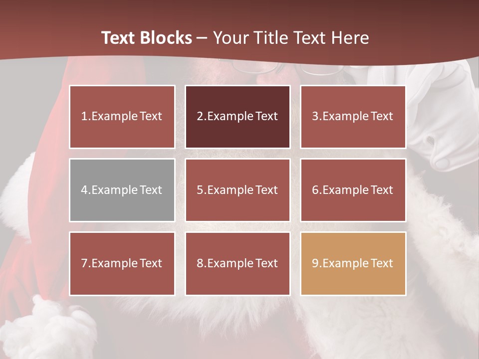 Ho Ho Santa PowerPoint Template