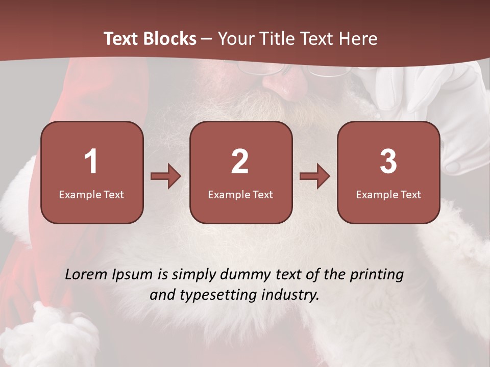 Ho Ho Santa PowerPoint Template