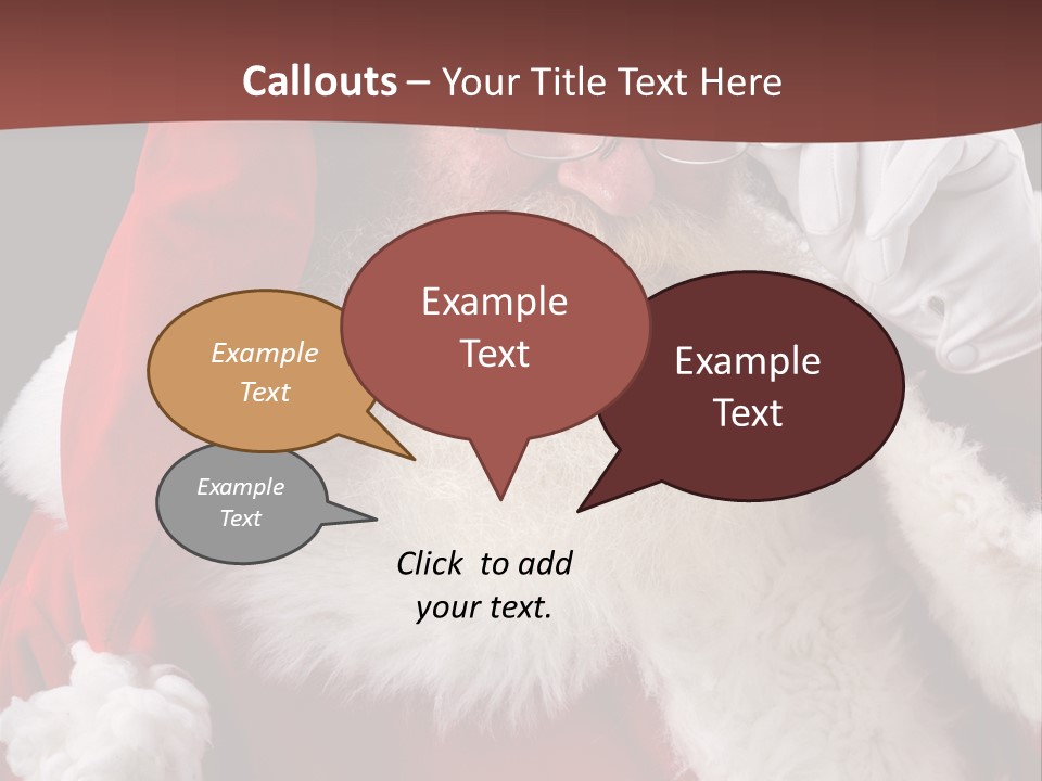 Ho Ho Santa PowerPoint Template