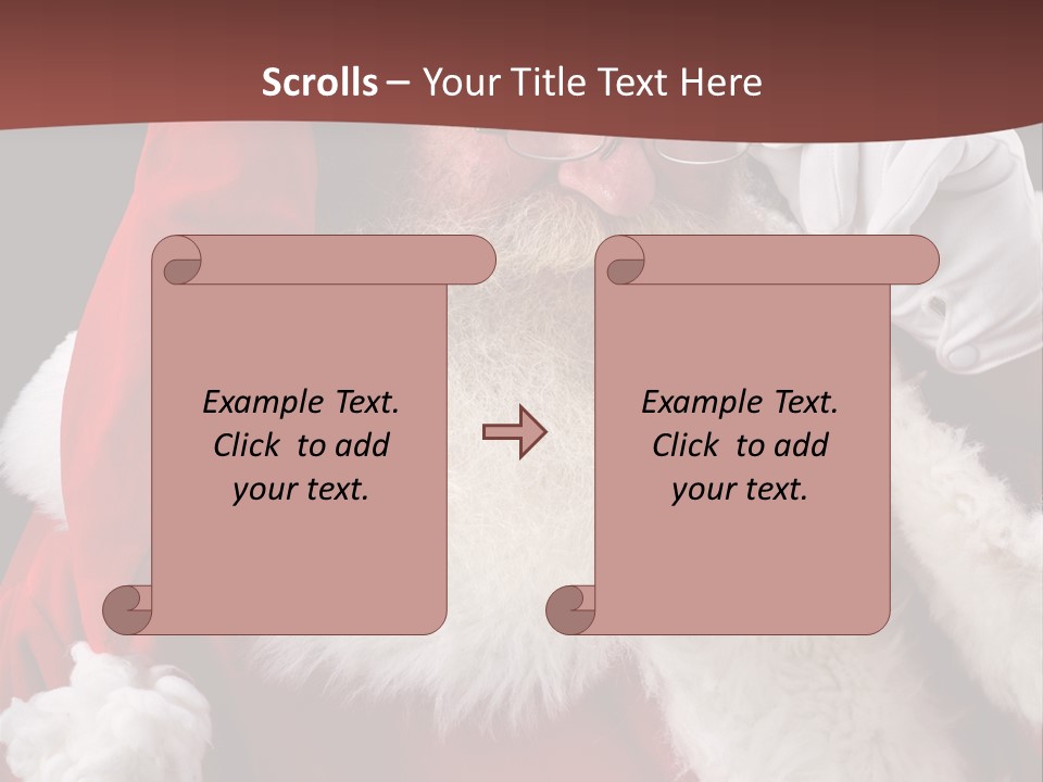 Ho Ho Santa PowerPoint Template