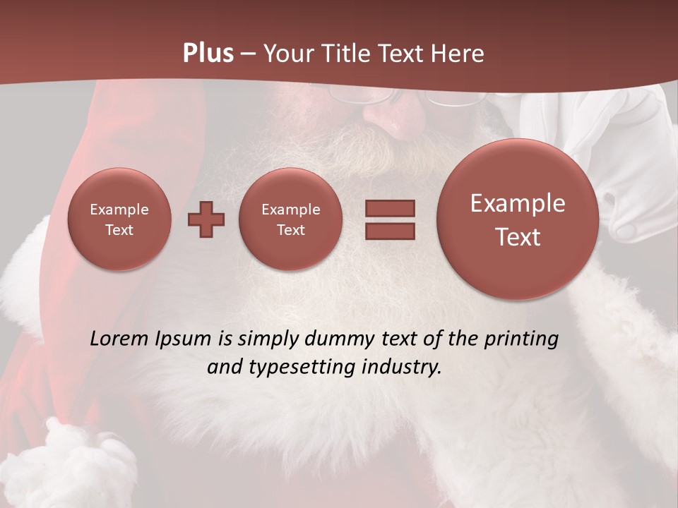 Ho Ho Santa PowerPoint Template