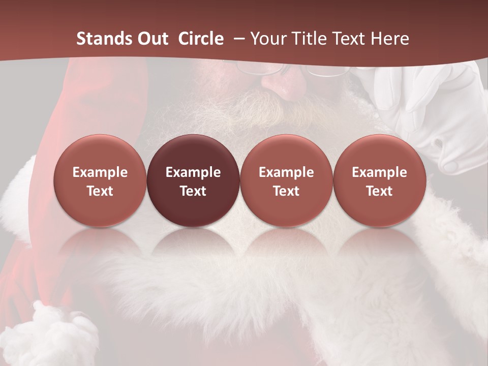 Ho Ho Santa PowerPoint Template