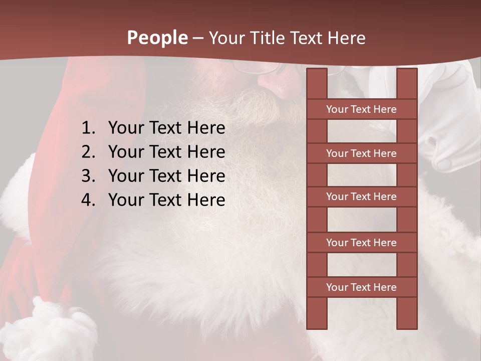 Ho Ho Santa PowerPoint Template